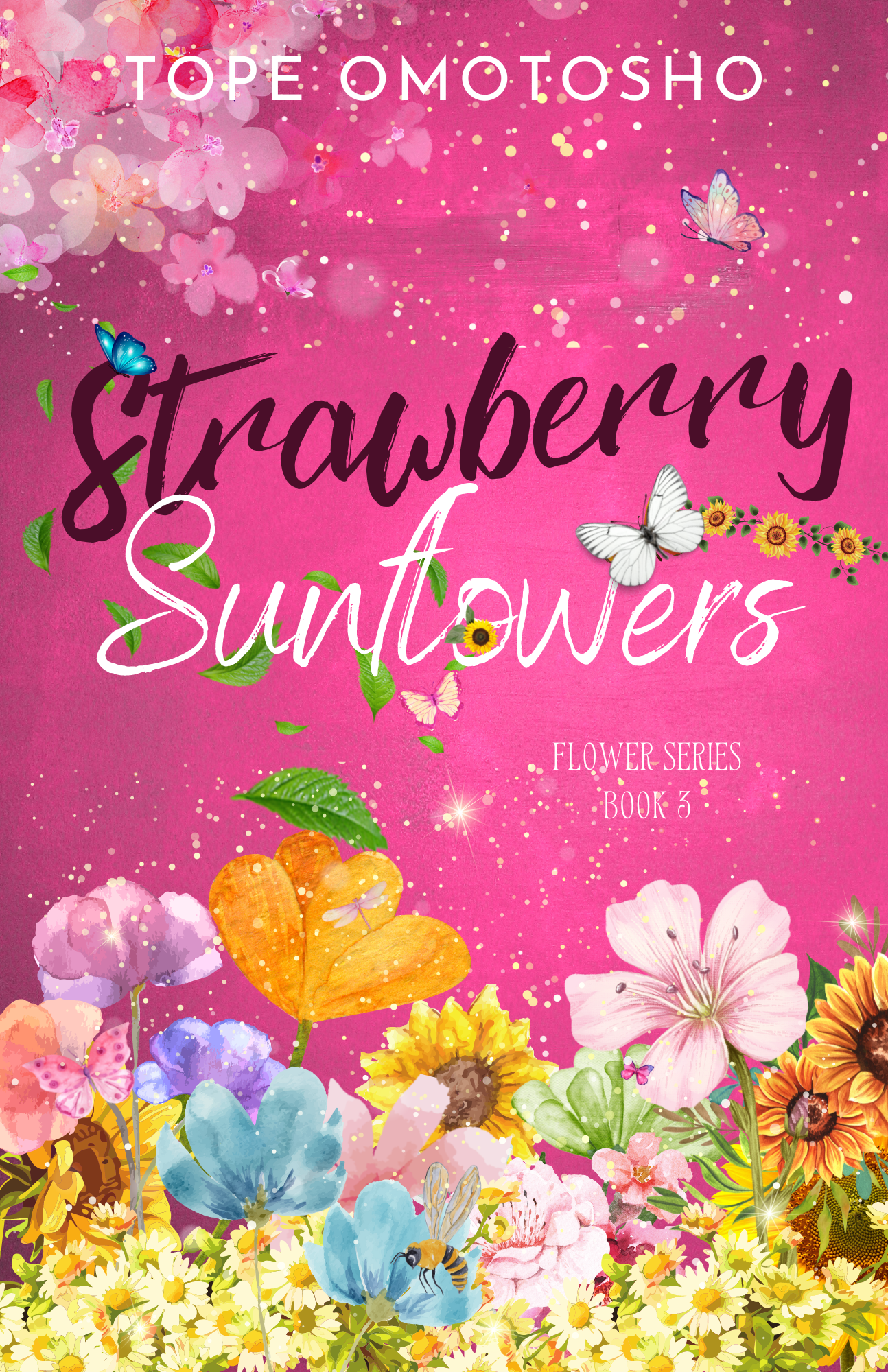 Strawberry-Sunflowers